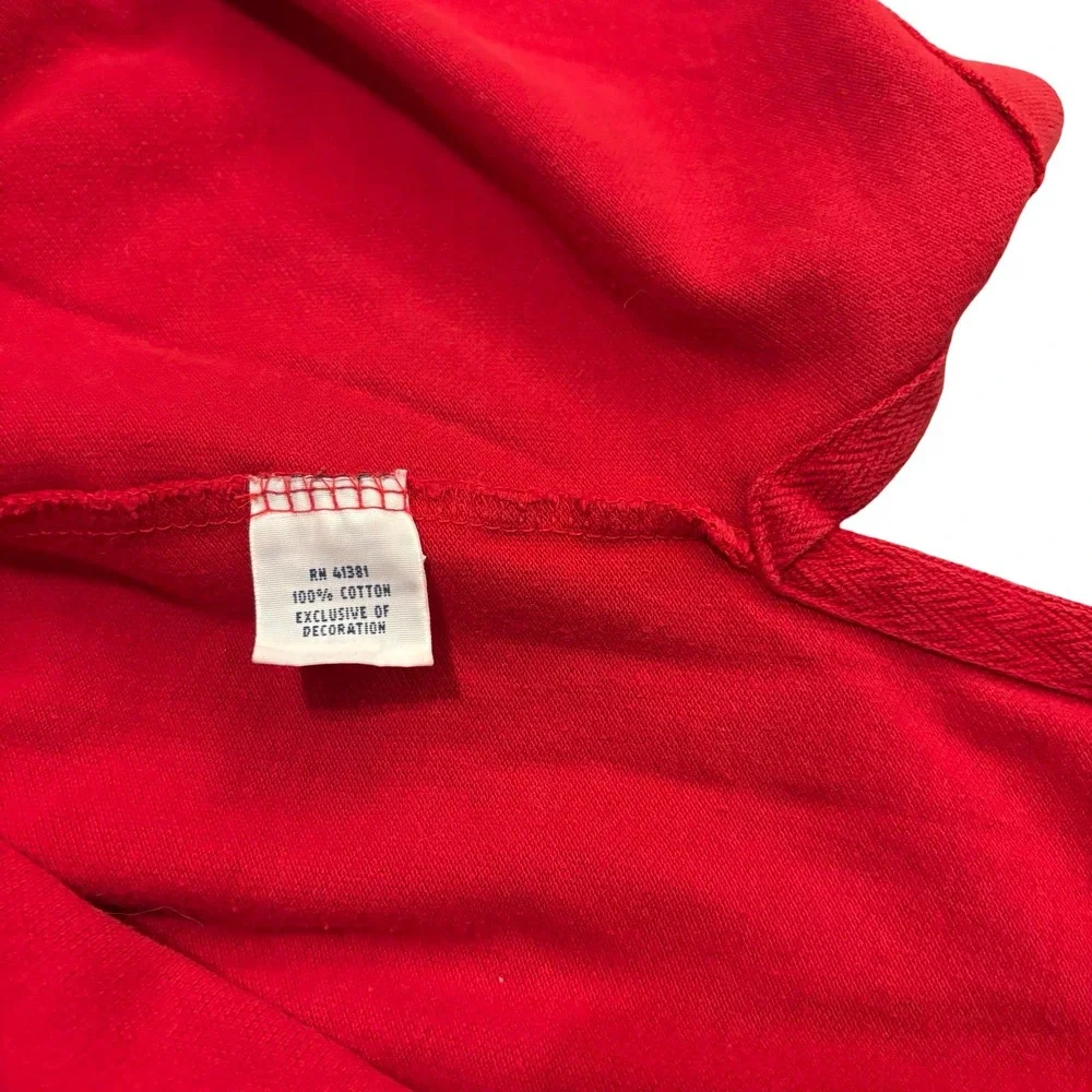 Polo Ralph Lauren Red Tiger Football‎ Patch Custom Fit Rugby Polo Shirt XXL Mens
